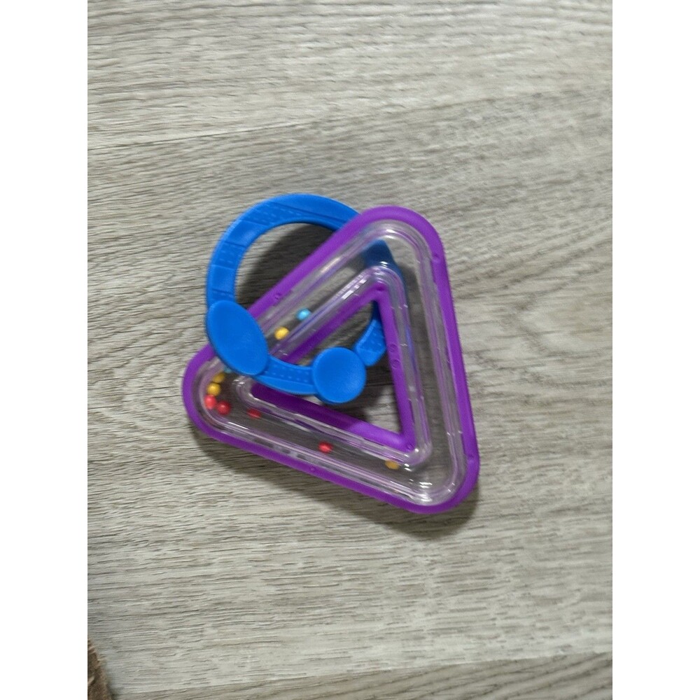 Baby Einstein Kickin Tunes Activity Mat Tummy Time Replacement Rattle Triangle
